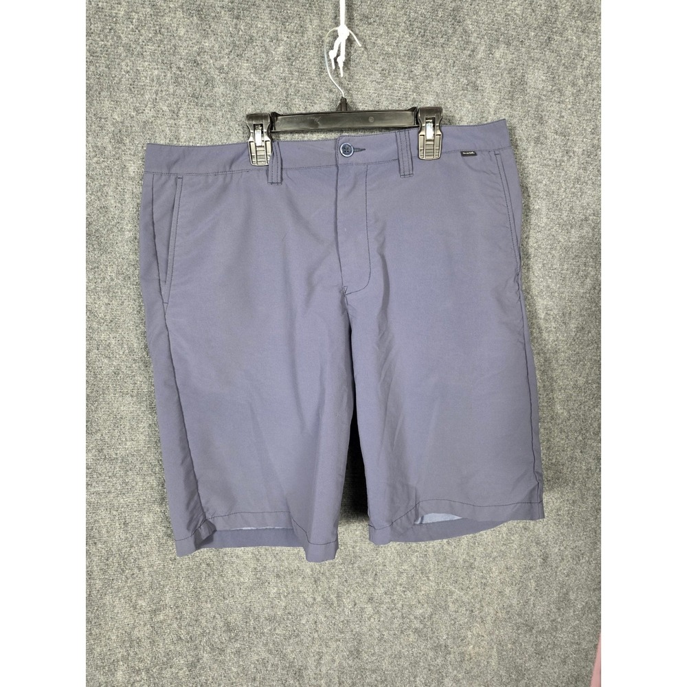 TravisMathew Mens Golf Shorts Slate Blue Grey Performance Stretch Sz 36 Outdoor‎
